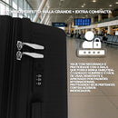 Mala de Bordo 10kg com Frasqueira Bagagem de Mão Expansivel Aprovada ANAC com 4 Rodas duplas 360° Cadeado AntiFurto TSA Mala de Viagem Alça Lateral com Divisória, Leve Resistente (Rosa)