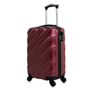 Mala de viagem bordo pequena 10kg Havana Swiss Move Roxa