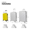 Mala de viagem bordo pequena 10kg Havana Swiss Move Roxa