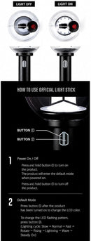 KPOP HEAVEN B.T.S Lightstick VER.4 Oficial + 7 Photocards Oficiais e 3 Photocards Extras em Conjunto