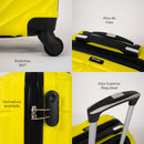 Mala de viagem bordo pequena 10kg Havana Swiss Move Roxa