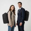 Mochila Executiva Slim para Notebook - Unissex Masculina e Feminina, Impermeável, Antifurto, Reforçada, Saída Cabo USB, Escola, Faculdade, Trabalho, Viagem