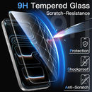 JETech Película de Vidro Temperado para iPhone 17 6,3 Polegadas, Protetor de Tela, Dureza 9H, Instalação Rápida, Amigável ao Case, Pacote com 3