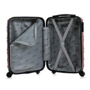 Mala de viagem bordo pequena 10kg Havana Swiss Move Roxa