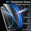 JETech Película de Vidro Temperado para iPhone 17 6,3 Polegadas, Protetor de Tela, Dureza 9H, Instalação Rápida, Amigável ao Case, Pacote com 3