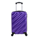 Mala de viagem bordo pequena 10kg Havana Swiss Move Roxa