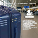 Mala de Bordo 10kg com Frasqueira Bagagem de Mão Expansivel Aprovada ANAC com 4 Rodas duplas 360° Cadeado AntiFurto TSA Mala de Viagem Alça Lateral com Divisória, Leve Resistente (Rosa)