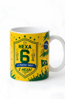 Caneca do Brasil - Hexa 2026