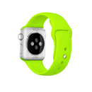 Pulseira para Apple Watch Silicone Cor:Verde Neon;Tamanho:42/44/45/46/49 mm P/M